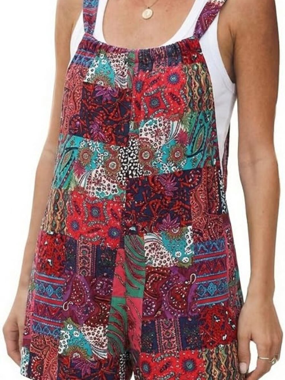 Womens Rompers Short Jumpsuit (L)